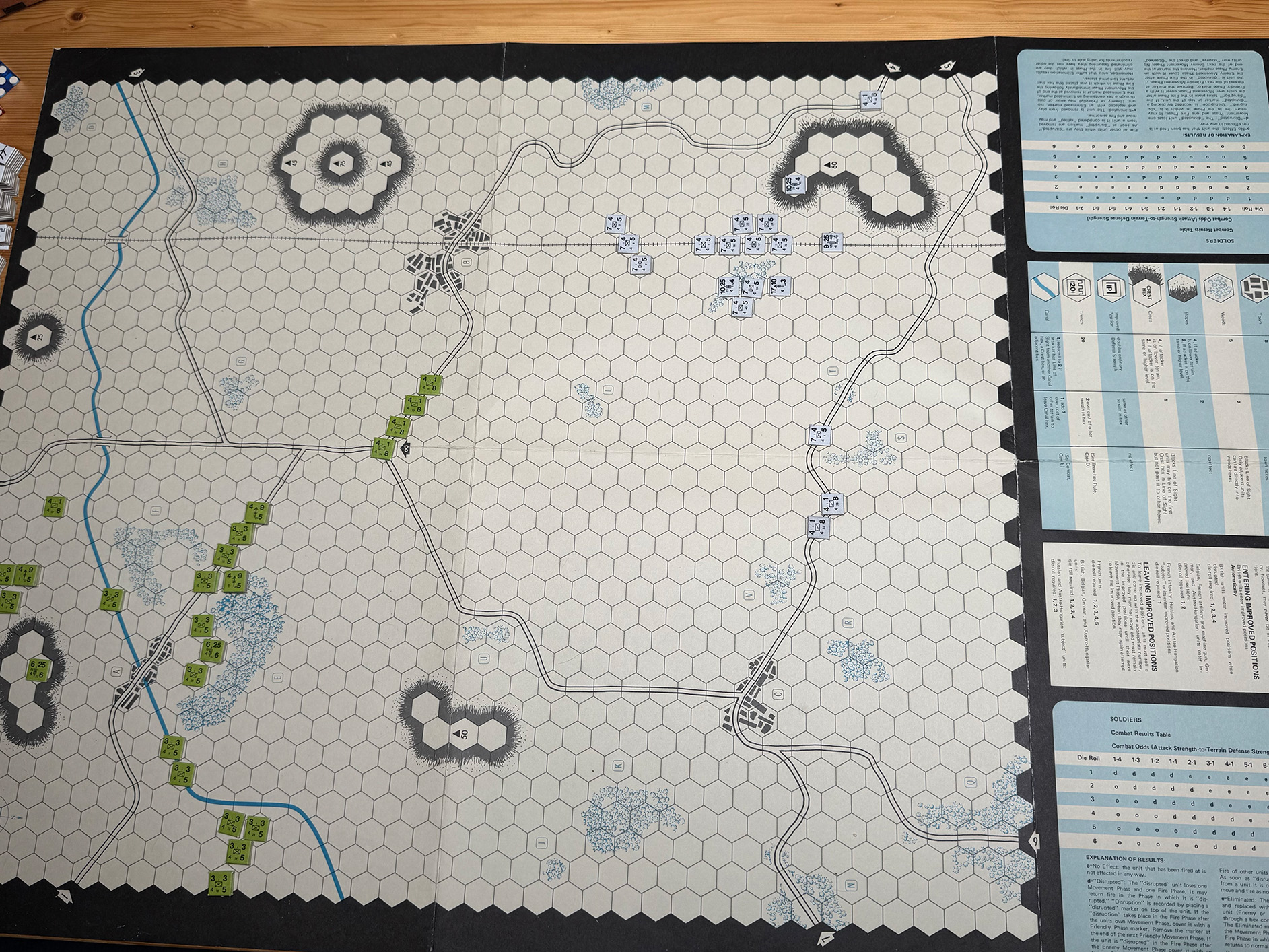 Scenario 1 End of Turn 1a