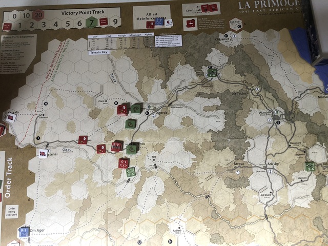 Karl's Brit's hit the first Italian walls